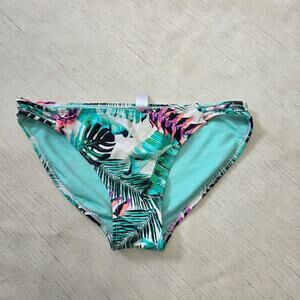 No Boundaries Woman's Multi-Colored Swimsuit Bikini Bottom size M